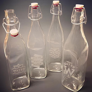 CO2-laser-marking-on-glass-bottle