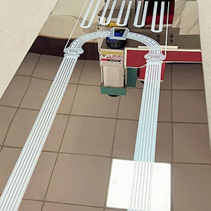 كبير التنسيق بالليزر-علامات-ميكين-الفولاذ