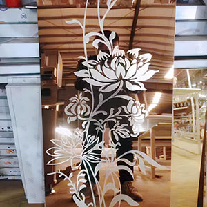 مقاوم المقاوم للصدأ-الفولاذ المقاوم للصدأ-بانيل laser-engliving